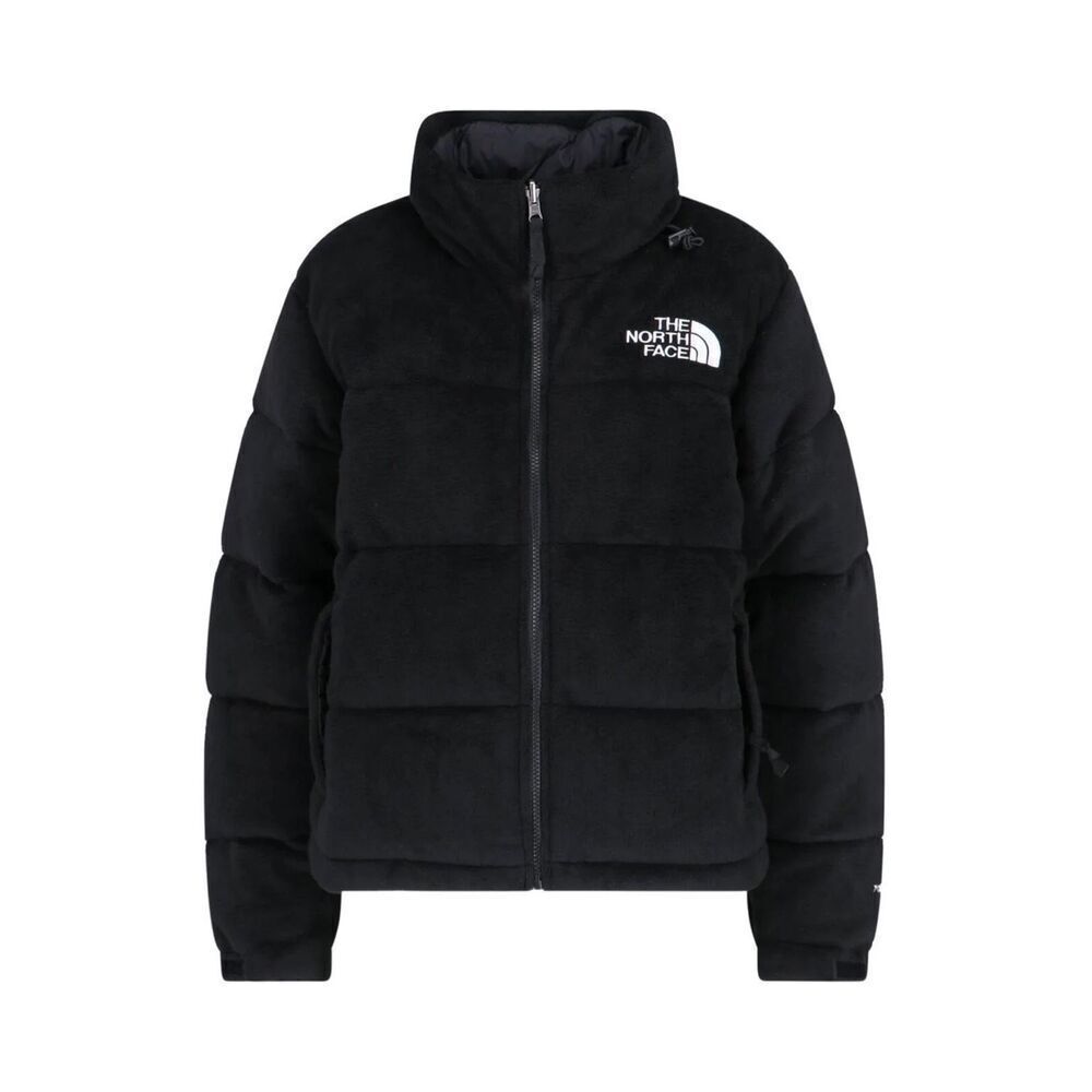 The North Face Women's Black Full Zip 2000 Polar Nuptse Down Jacket Large NWOT